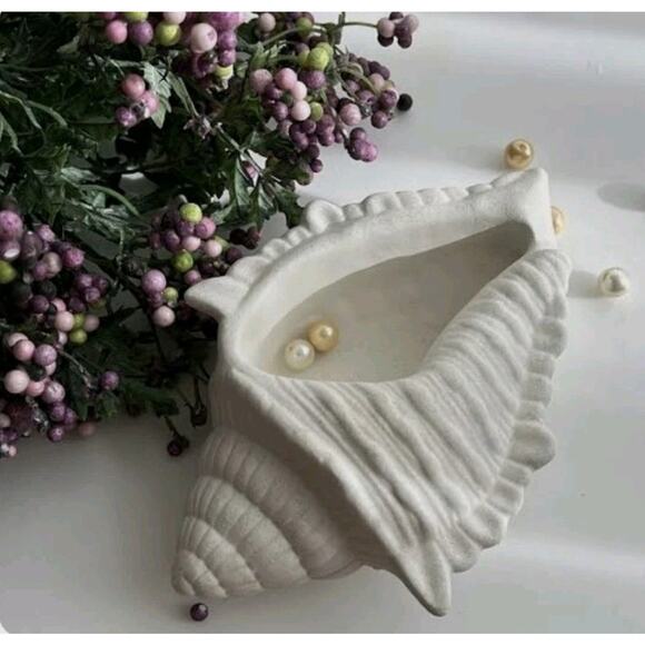 Large Conch Silicone Mold Unique Conch Shaped Tray Resin Concrete Mold 3D Candle - Picture 2 of 4